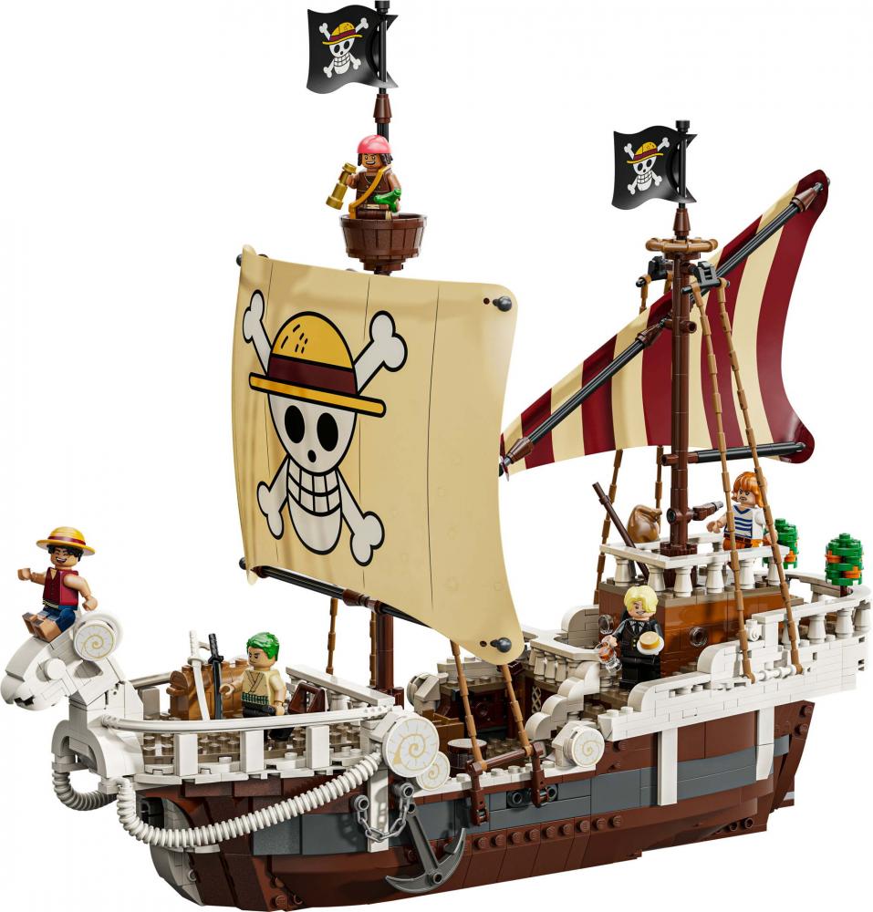 LEGO® ONE PIECE Das Piratenschiff Flying Lamb 1376 Teile 75639