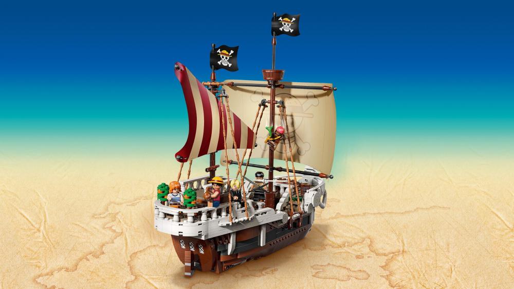 LEGO® ONE PIECE Das Piratenschiff Flying Lamb 1376 Teile 75639