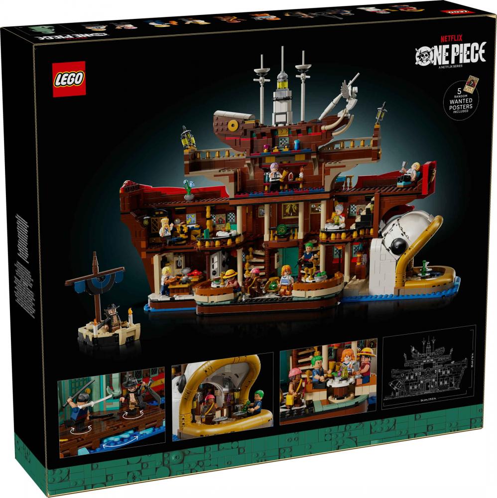 LEGO® ONE PIECE Baratié, das Schwimmende Restaurant 3402 Teile 75640