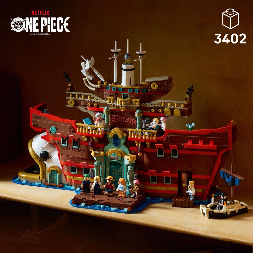 LEGO® ONE PIECE Baratié, das Schwimmende Restaurant 3402 Teile 75640