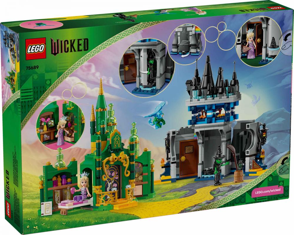 LEGO® Wicked Emerald City & Kiamo Ko Castle 860 Teile 75689