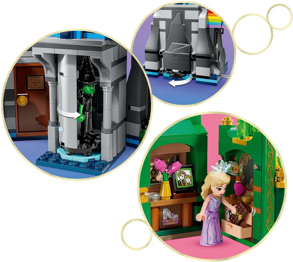 LEGO® Wicked Emerald City & Kiamo Ko Castle 860 Teile 75689
