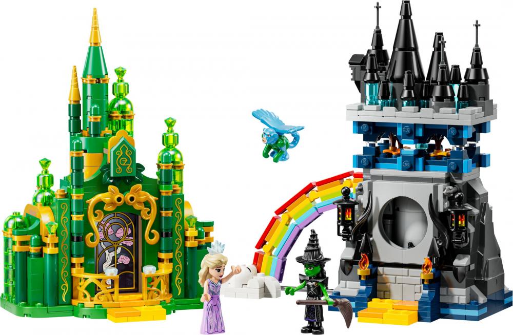 LEGO® Wicked Emerald City & Kiamo Ko Castle 860 Teile 75689