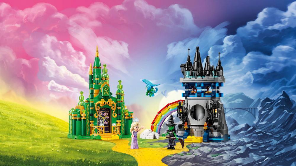 LEGO® Wicked Emerald City & Kiamo Ko Castle 860 Teile 75689
