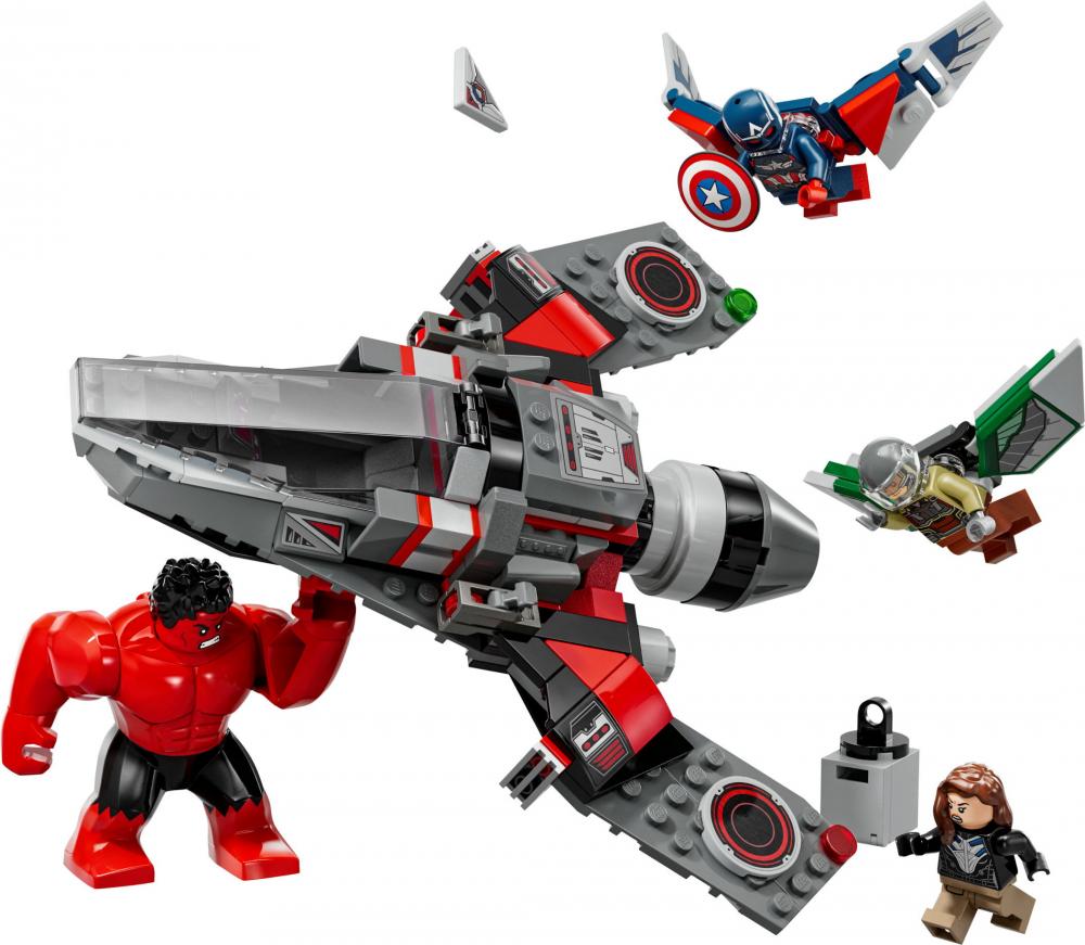 LEGO® Marvel Super Heroes™ Showdown zwischen Captain America und Red Hulk 223 Teile 76292