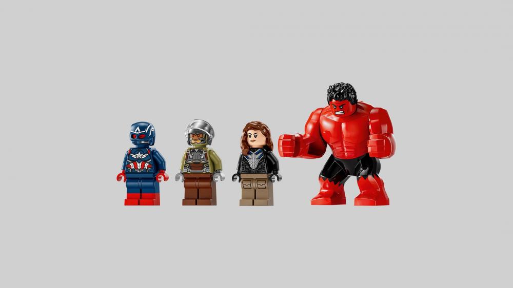 LEGO® Marvel Super Heroes™ Showdown zwischen Captain America und Red Hulk 223 Teile 76292