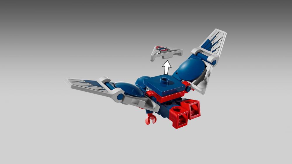 LEGO® Marvel Super Heroes™ Showdown zwischen Captain America und Red Hulk 223 Teile 76292