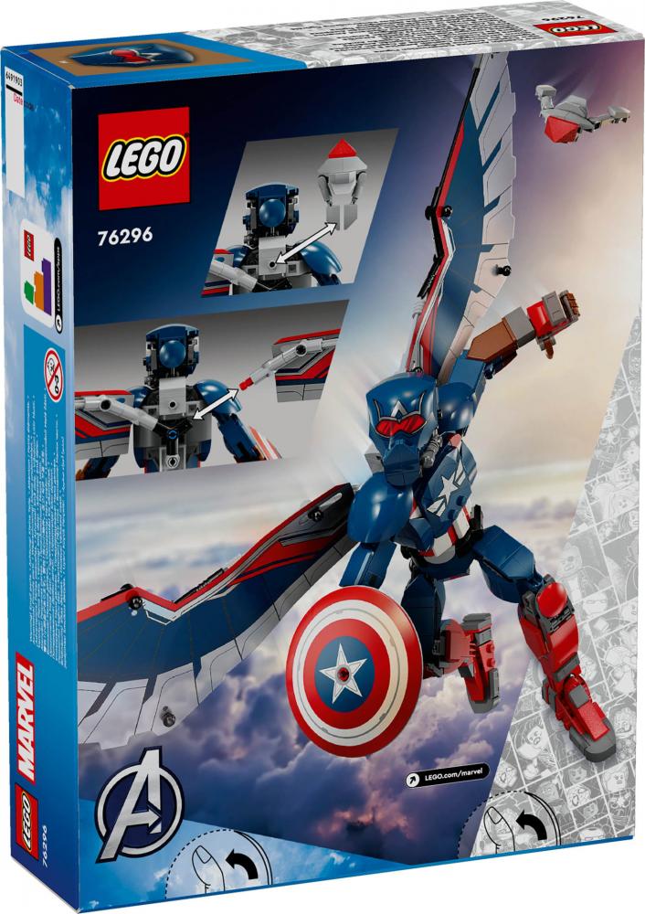LEGO® Marvel Super Heroes™ New Captain America Baufigur 359 Teile 76296