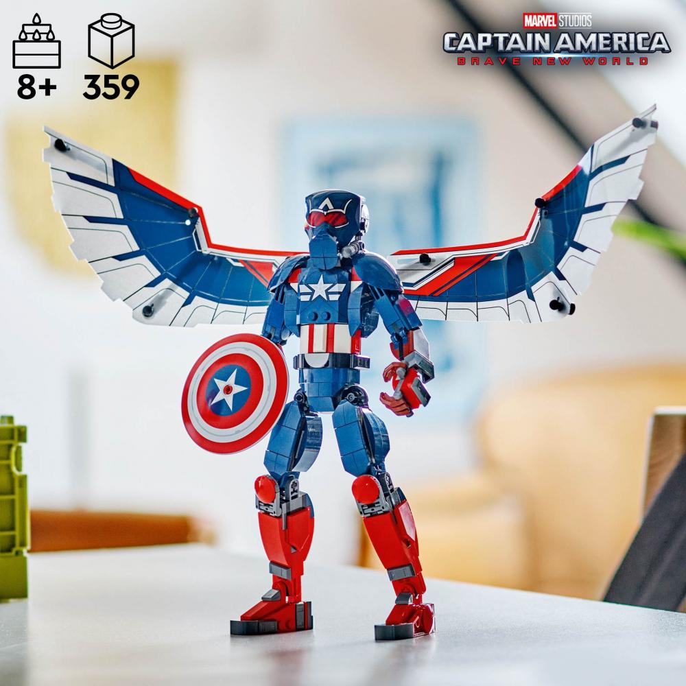 LEGO® Marvel Super Heroes™ New Captain America Baufigur 359 Teile 76296