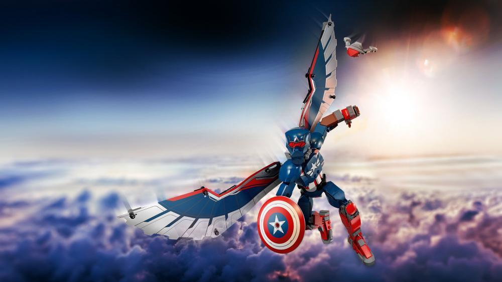 LEGO® Marvel Super Heroes™ New Captain America Baufigur 359 Teile 76296