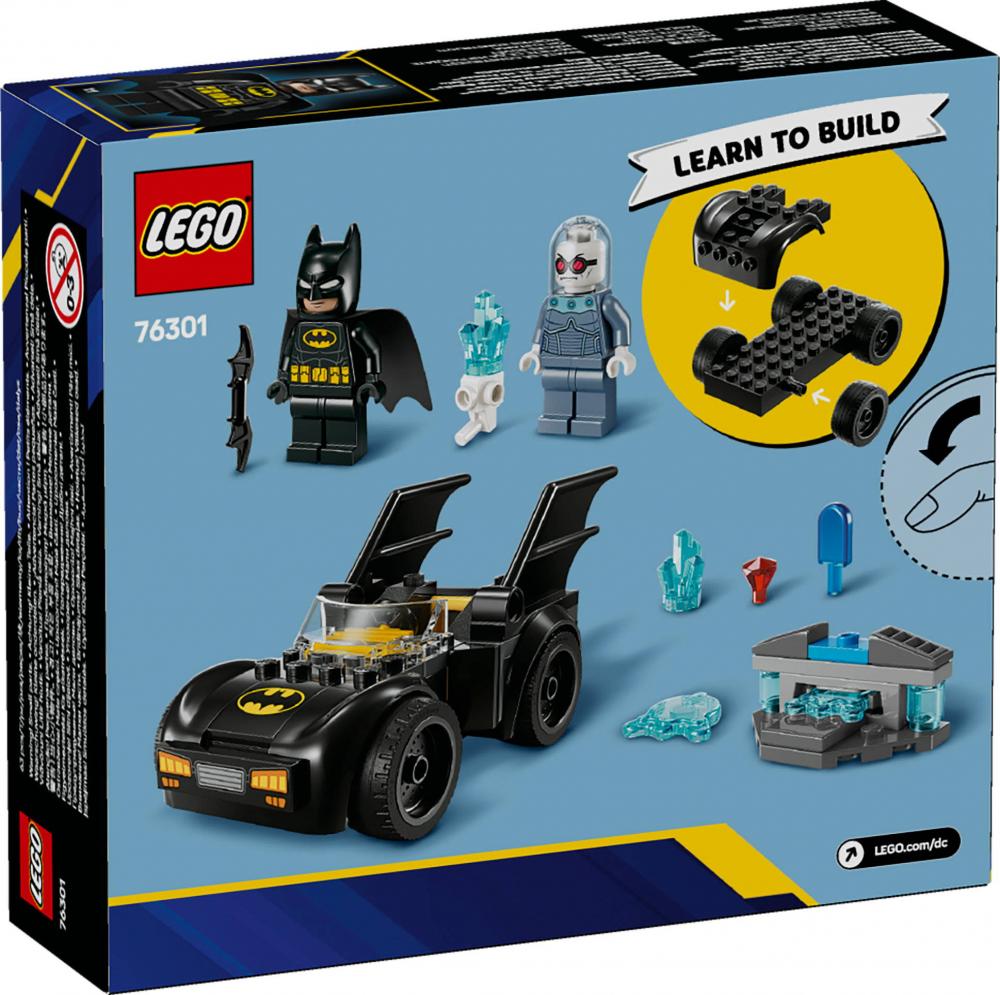LEGO® DC Universe Super Heroes™ Batman™ & Batmobil™ vs. Mr. Freeze™ 63 Teile 76301
