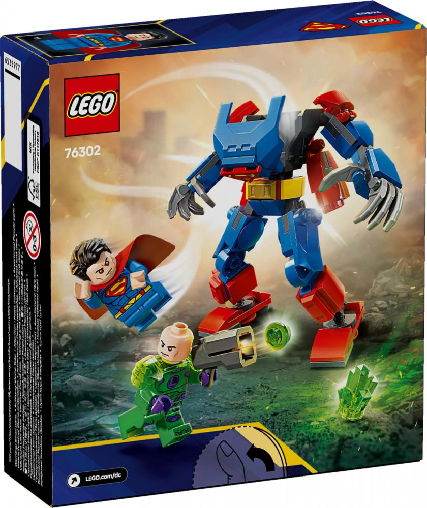 LEGO® DC Universe Super Heroes™ Superman™ Mech vs. Lex Luthor™ 120 Teile 76302