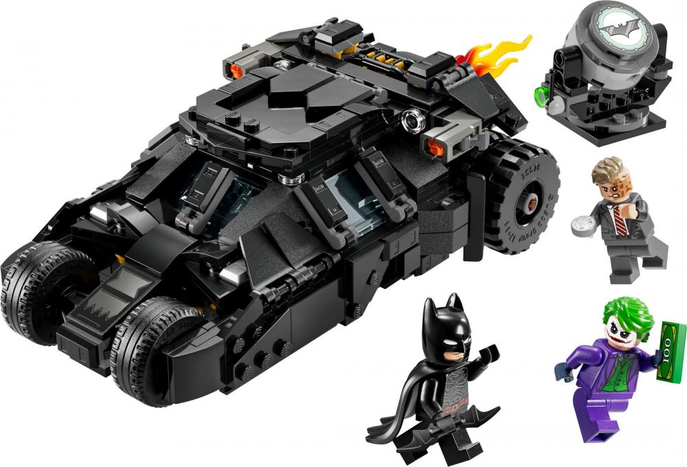 LEGO® DC Universe Super Heroes™ Batman™ Tumbler vs. Two-Face™ & The Joker™ 429 Teile 76303