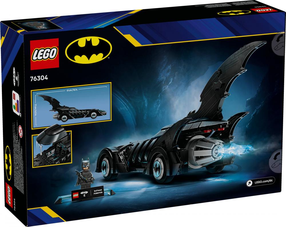 LEGO® DC Universe Super Heroes™ Batman Forever™ Batmobil 909 Teile 76304