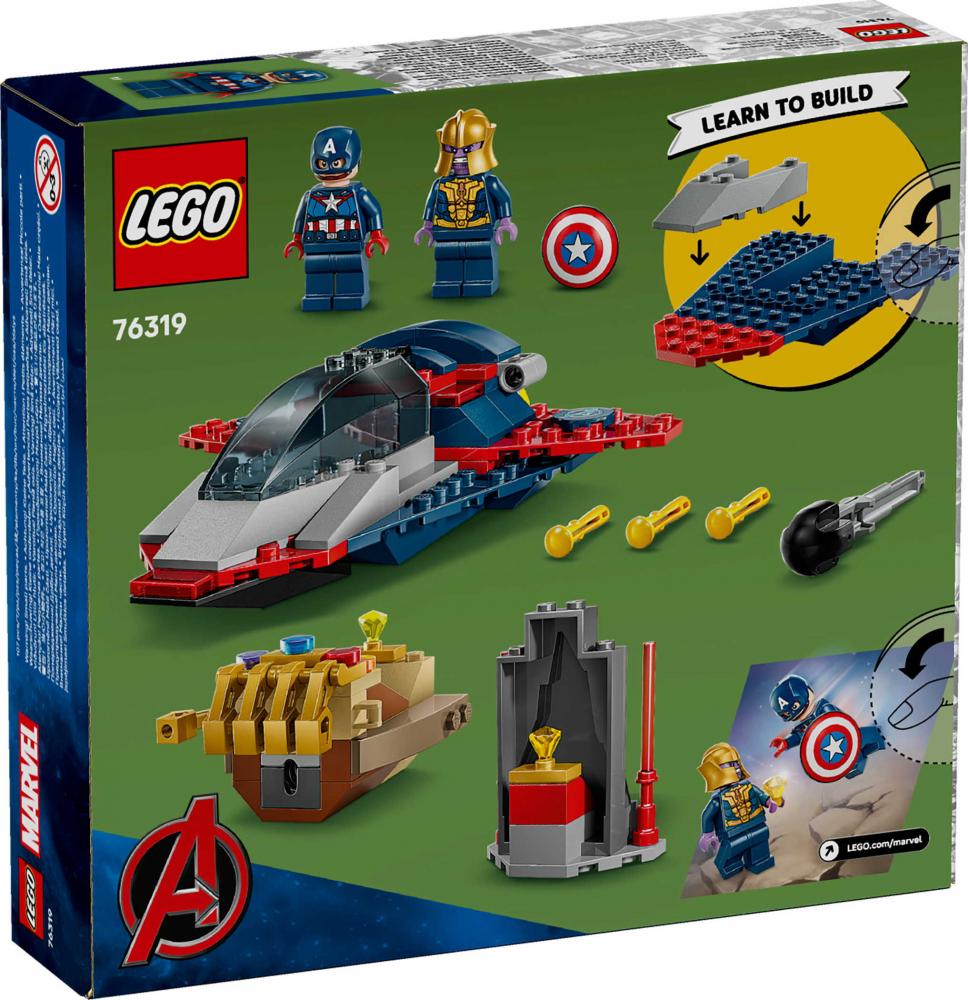 LEGO® Marvel Super Heroes™ Captain America vs. Thanos 107 Teile 76319