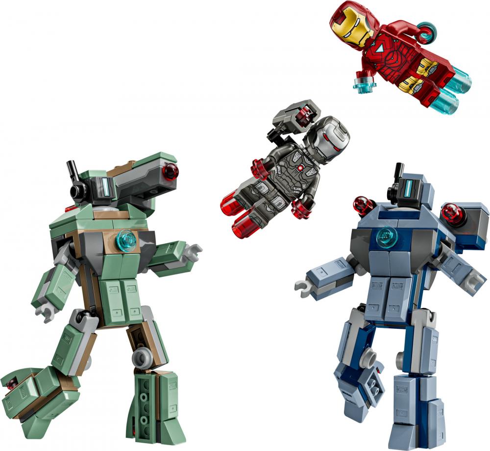 LEGO® Marvel Super Heroes™ Iron Man & War Machine vs. Hammer-Drohnen 204 Teile 76320