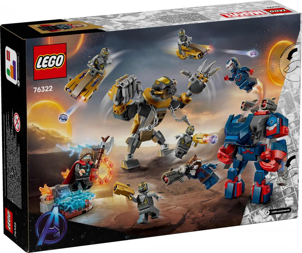 LEGO® Marvel Super Heroes™ Marvel Avengers: Endgame Thor vs. Chitauri 373 Teile 76322