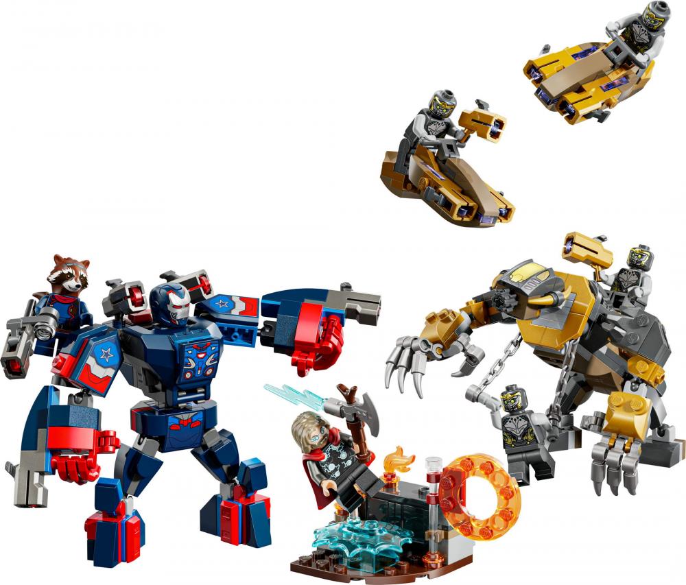 LEGO® Marvel Super Heroes™ Marvel Avengers: Endgame Thor vs. Chitauri 373 Teile 76322