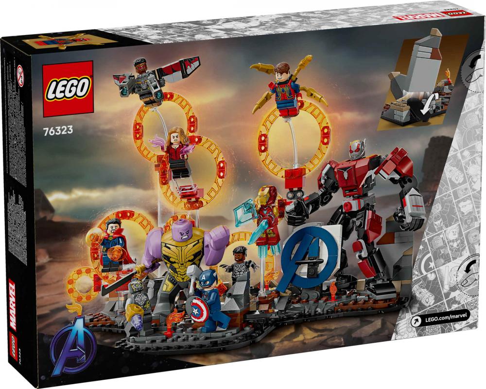 LEGO® Marvel Super Heroes™ Avengers: Endgame Letzter Showdown 621 Teile 76323