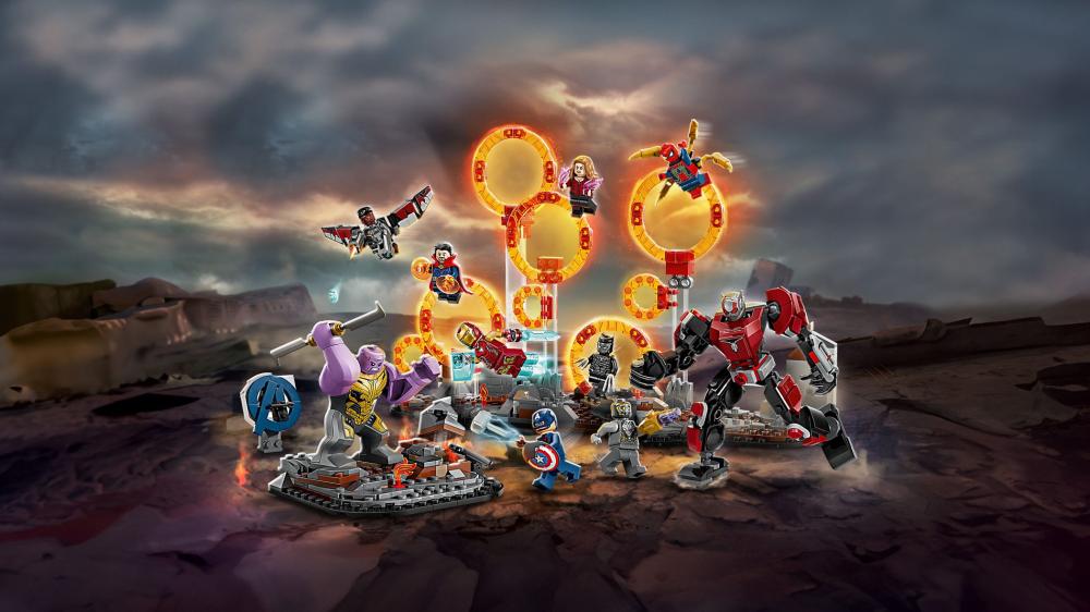 LEGO® Marvel Super Heroes™ Avengers: Endgame Letzter Showdown 621 Teile 76323