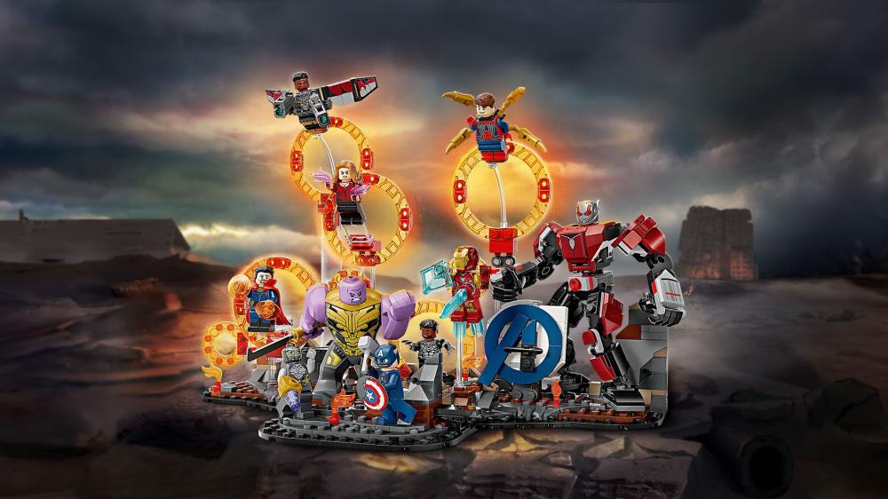 LEGO® Marvel Super Heroes™ Avengers: Endgame Letzter Showdown 621 Teile 76323