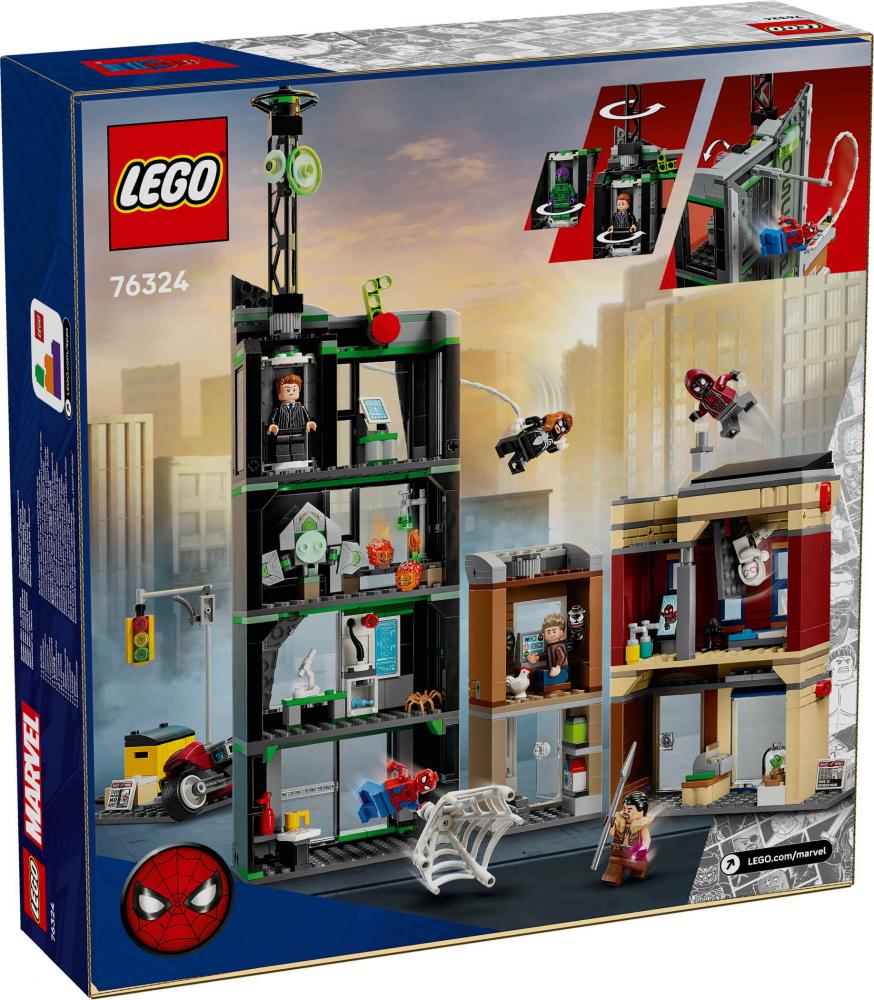 LEGO® Marvel Super Heroes™ Spider-Man vs. Oscorp 808 Teile 76324