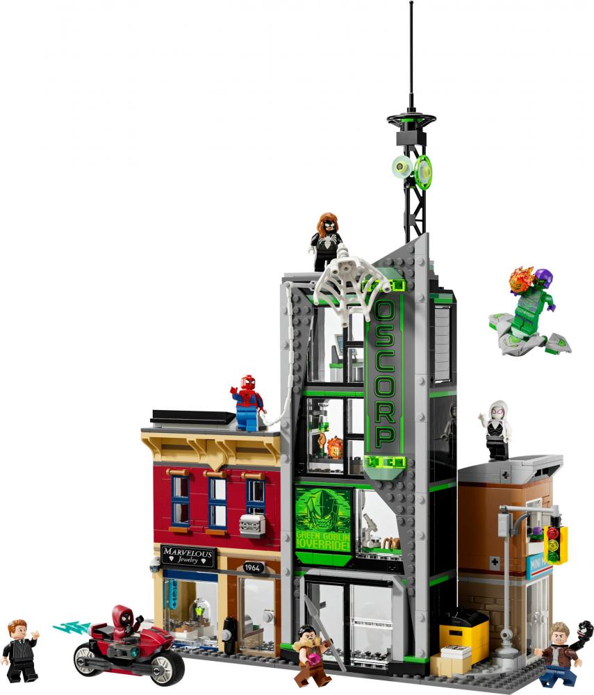 LEGO® Marvel Super Heroes™ Spider-Man vs. Oscorp 808 Teile 76324