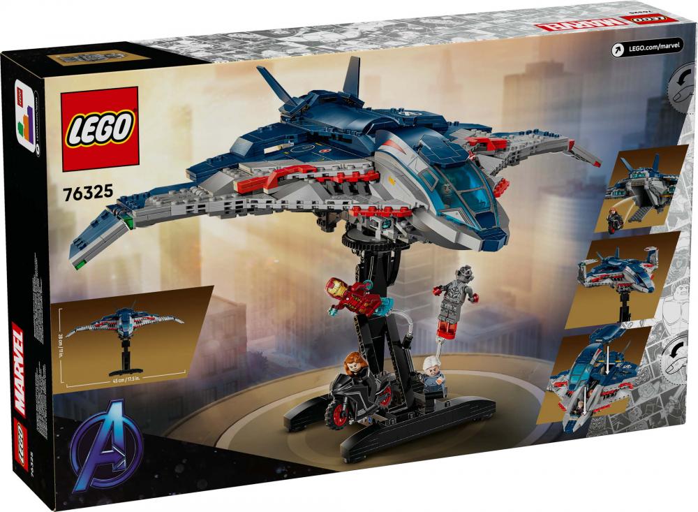 LEGO® Marvel Super Heroes™ Marvel Avengers: Age of Ultron Quinjet 1131 Teile 76325