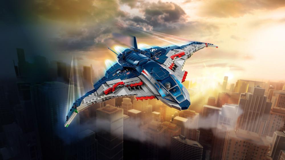 LEGO® Marvel Super Heroes™ Marvel Avengers: Age of Ultron Quinjet 1131 Teile 76325