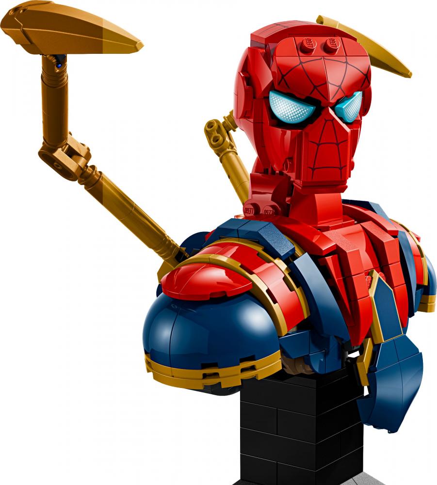 LEGO® Marvel Super Heroes™ Iron Spider-Man Büste 379 Teile 76326