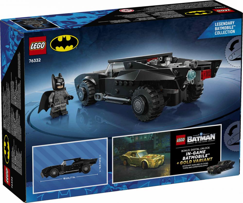 LEGO® DC Universe Super Heroes™ The Batman Batmobil 330 Teile 76332