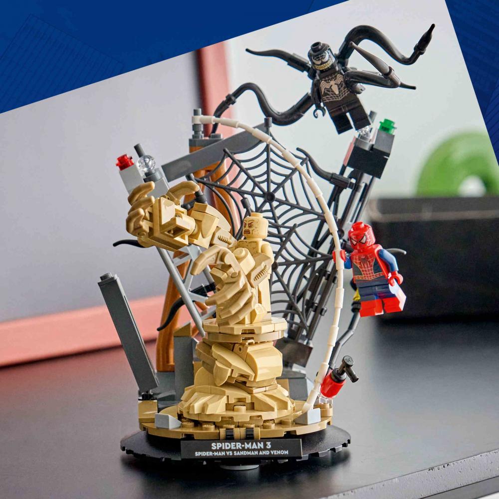 LEGO® Marvel Super Heroes™ Großer Showdown Spider-Man vs. Sandman 201 Teile 76334