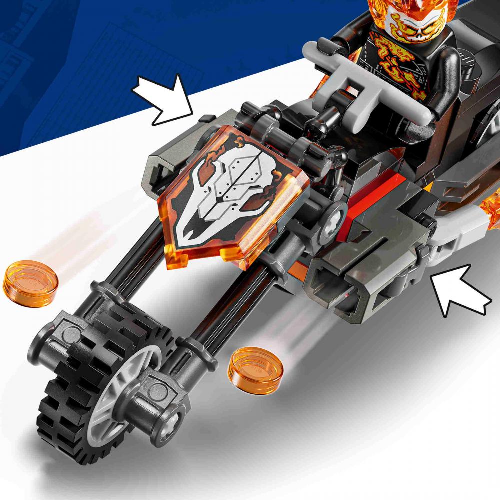 LEGO® Marvel Super Heroes™ Spider-Man vs. Ghost Rider auf seinem Motorrad 72 Teile 76335