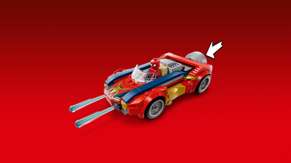 LEGO® Marvel Super Heroes™ Spider-Man Auto vs. Venomized Wolverine 134 Teile 76336