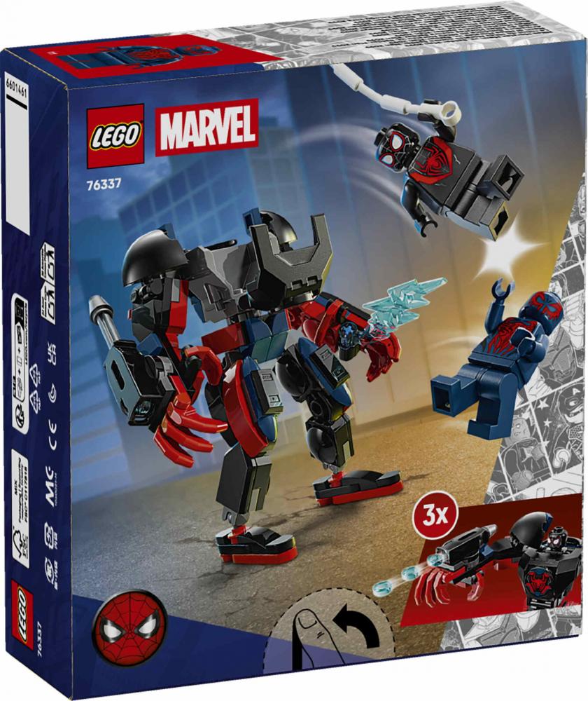 LEGO® Marvel Super Heroes™ Miles Morales Mech vs. Spider-Man 2099 135 Teile 76337