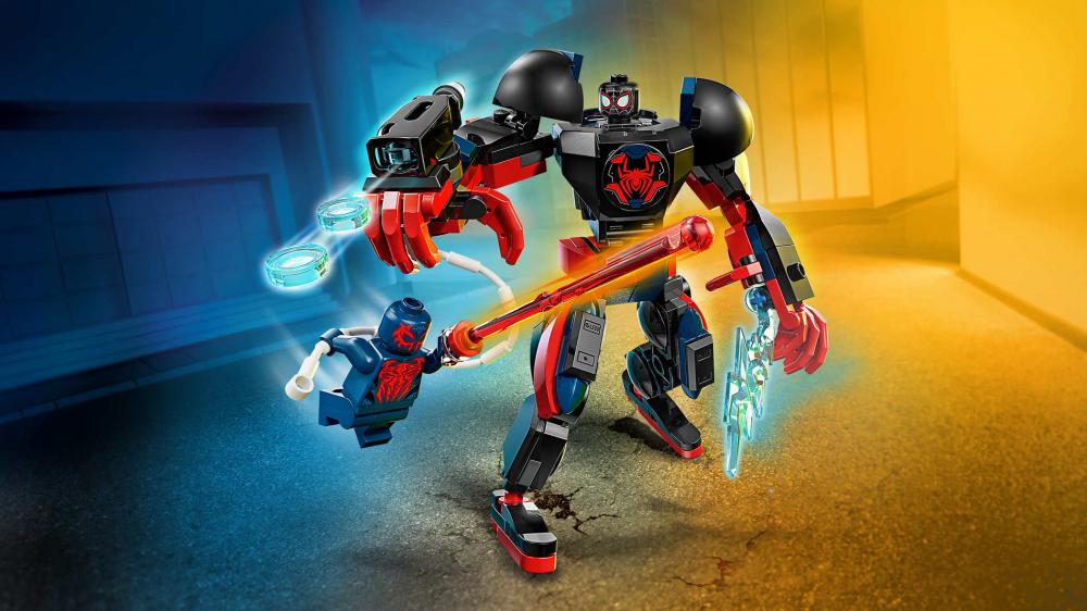 LEGO® Marvel Super Heroes™ Miles Morales Mech vs. Spider-Man 2099 135 Teile 76337
