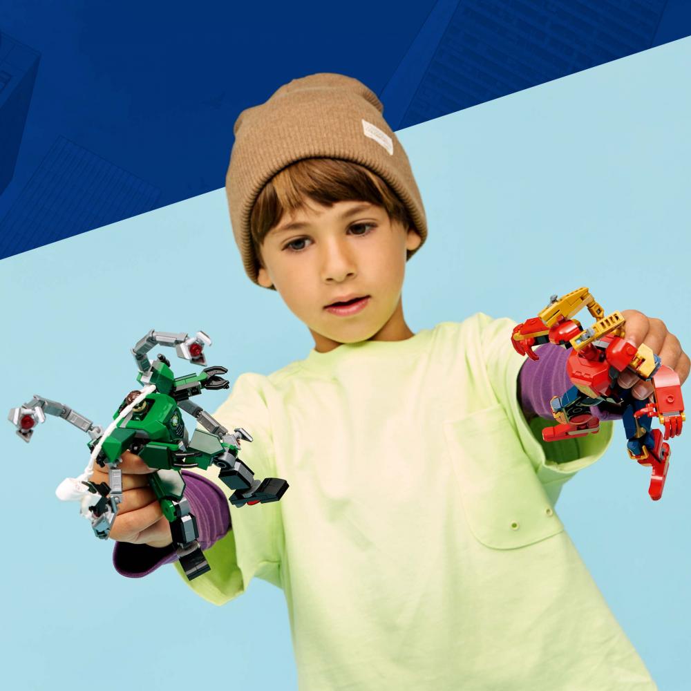 LEGO® Marvel Super Heroes™ Mech-Duell Spider-Man vs. Doc Ock 315 Teile 76338