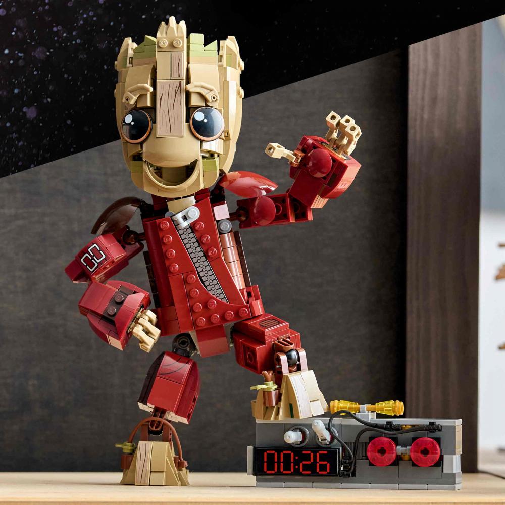 LEGO® Marvel Super Heroes™ Groot im Ravager-Outfit 604 Teile 76341