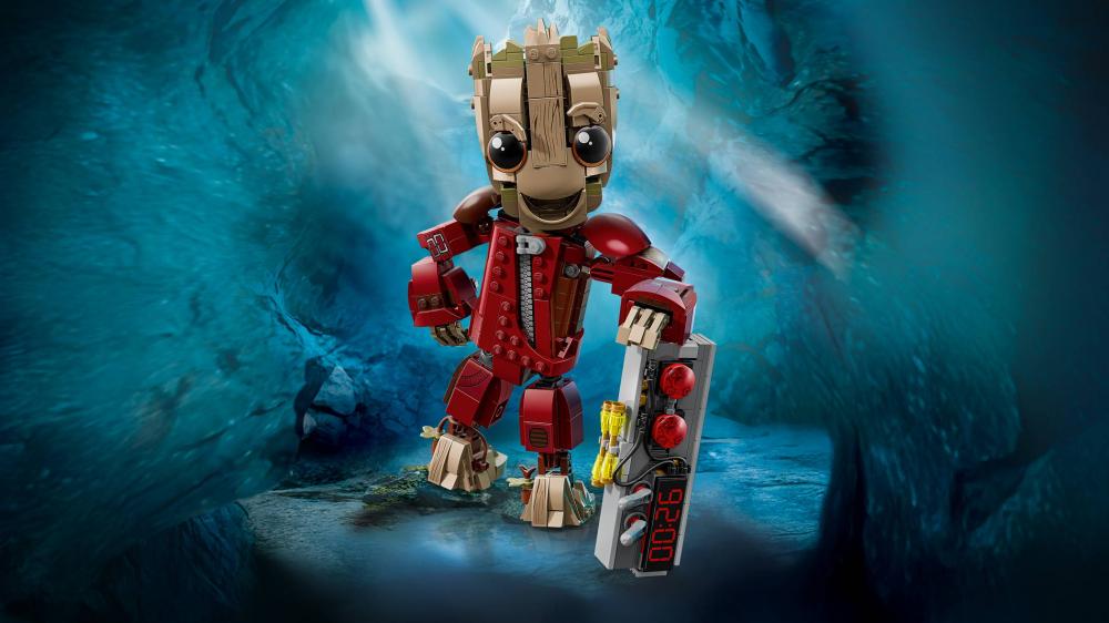 LEGO® Marvel Super Heroes™ Groot im Ravager-Outfit 604 Teile 76341