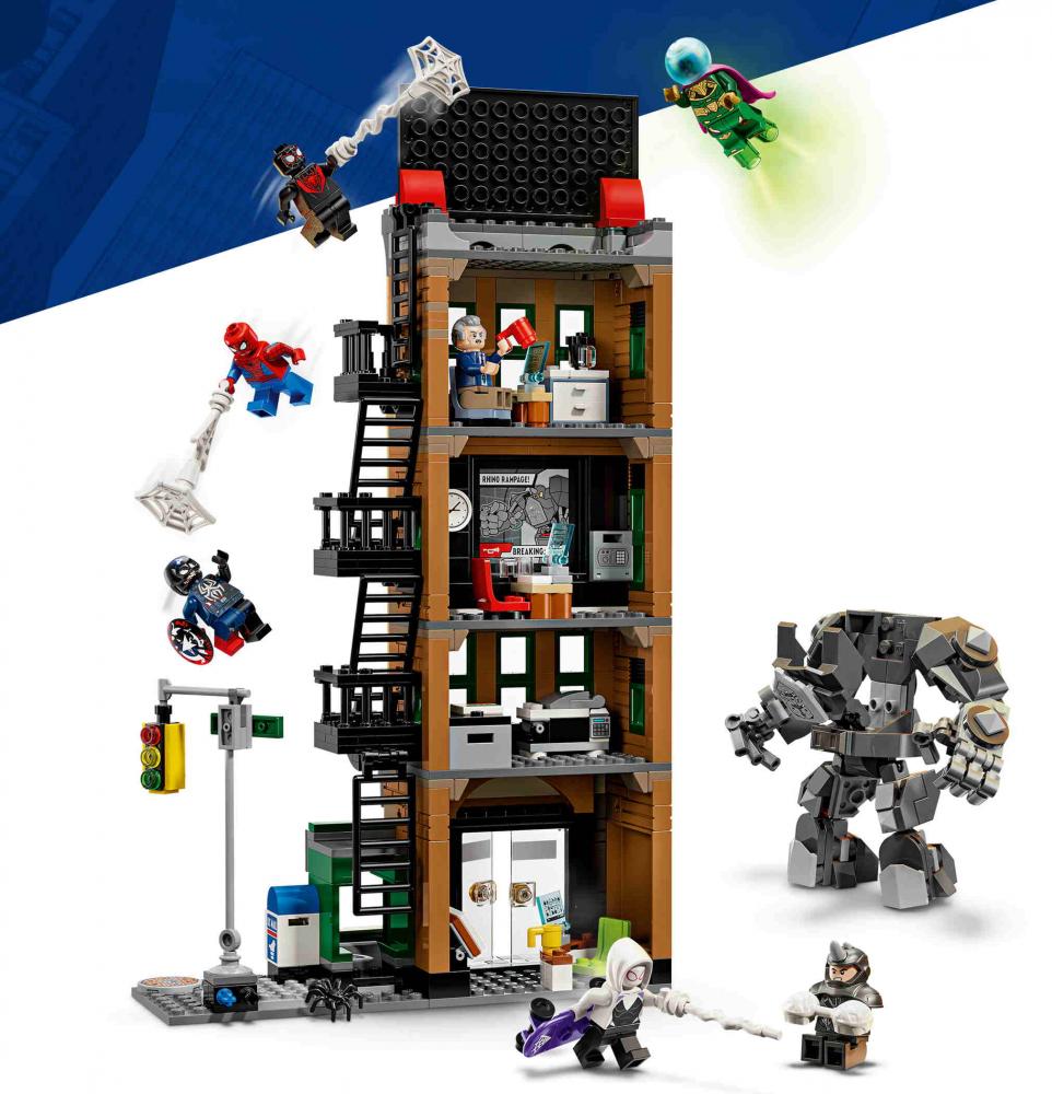 LEGO® Marvel Super Heroes™ Spider-Man vs. Mysterio Daily Bugle 781 Teile 76342