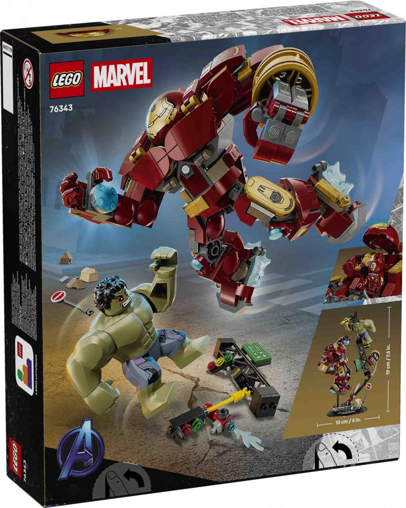 LEGO® Marvel Super Heroes™ Duell der Giganten Hulkbuster vs. Hulk 413 Teile 76343