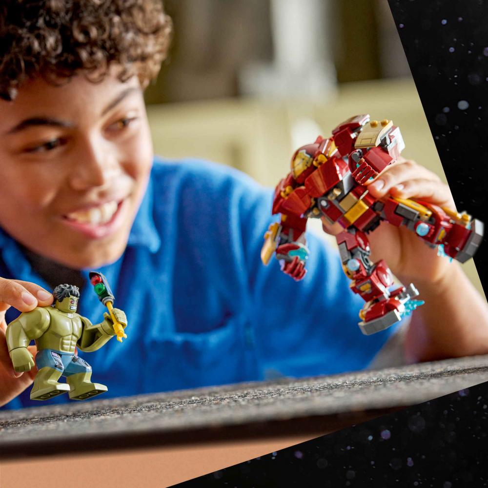 LEGO® Marvel Super Heroes™ Duell der Giganten Hulkbuster vs. Hulk 413 Teile 76343