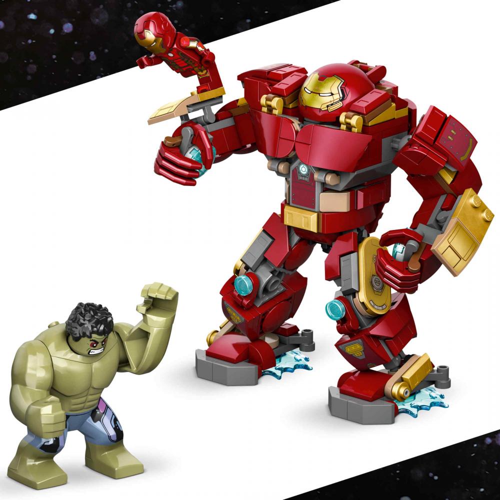 LEGO® Marvel Super Heroes™ Duell der Giganten Hulkbuster vs. Hulk 413 Teile 76343