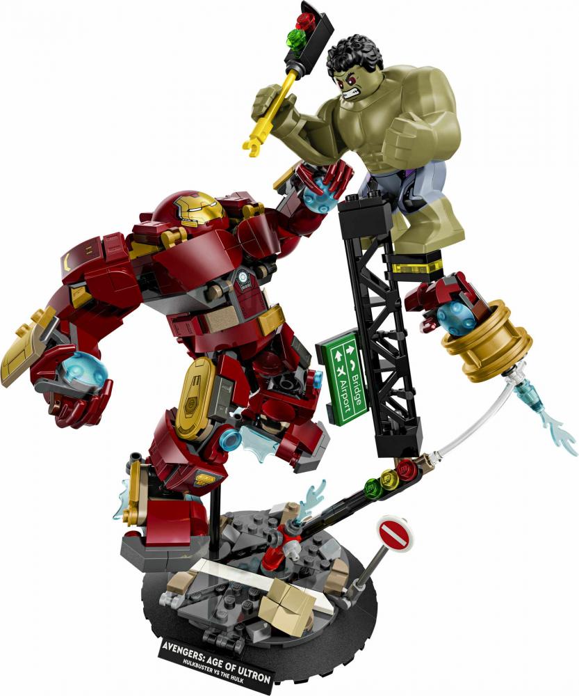 LEGO® Marvel Super Heroes™ Duell der Giganten Hulkbuster vs. Hulk 413 Teile 76343