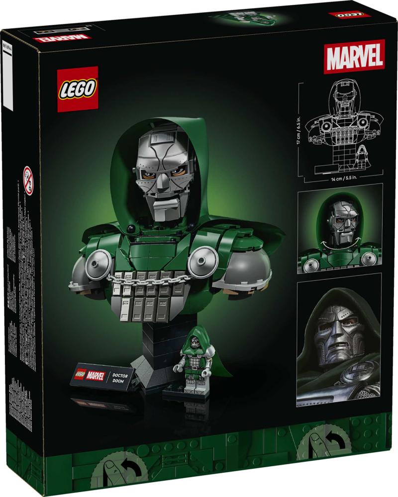 LEGO® Marvel Super Heroes™ Doctor Doom Büste 379 Teile 76345