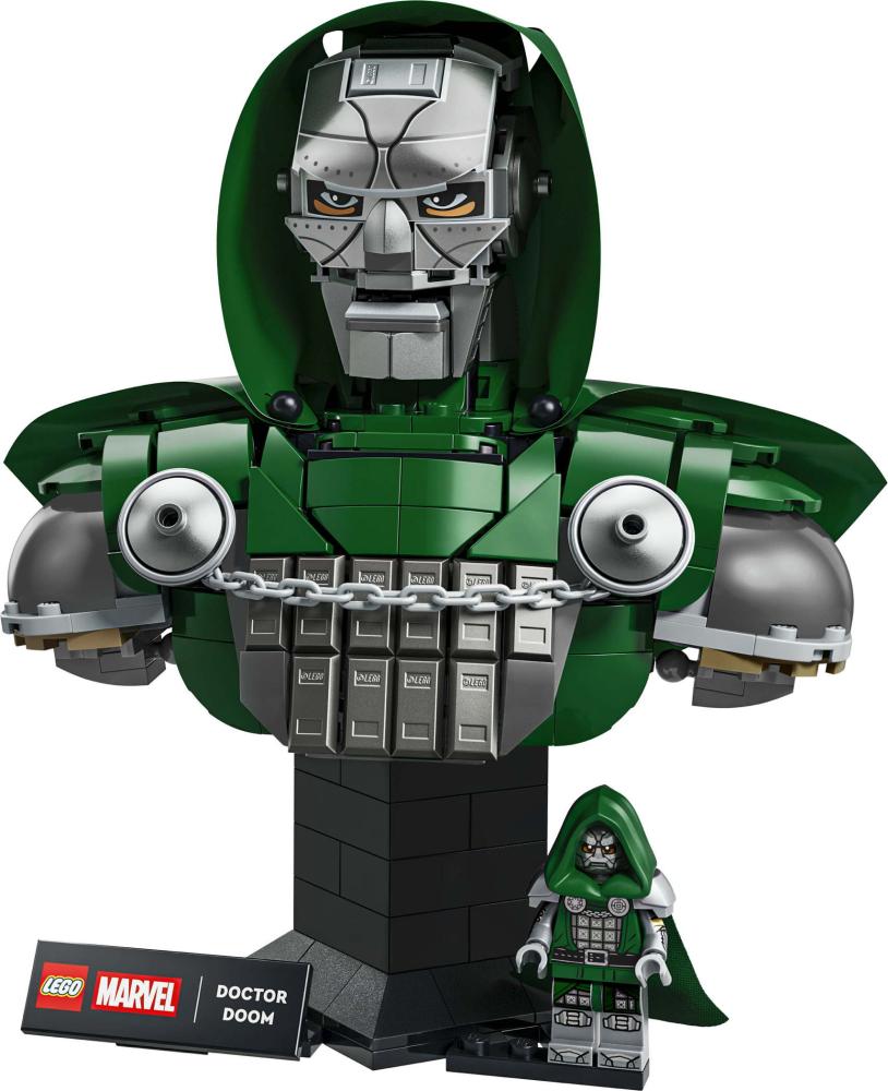 LEGO® Marvel Super Heroes™ Doctor Doom Büste 379 Teile 76345