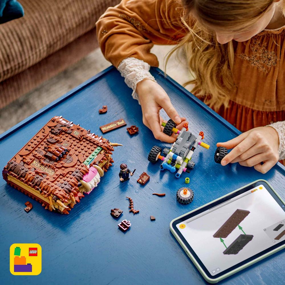 LEGO® Harry Potter™ Beißendes Monsterbuch der Monster 518 Teile 76449