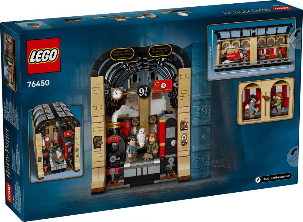 LEGO® Harry Potter™ Buchstütze: Hogwarts™ Express 832 Teile 76450