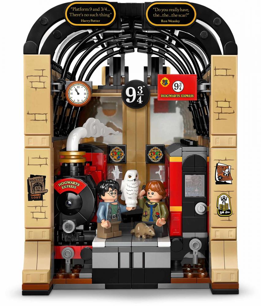 LEGO® Harry Potter™ Buchstütze: Hogwarts™ Express 832 Teile 76450