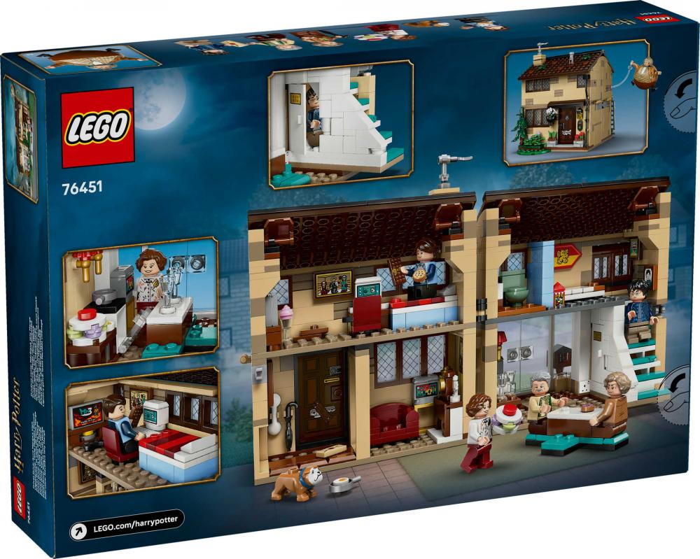 LEGO® Harry Potter™ Ligusterweg: Tante Magdas Besuch 639 Teile 76451
